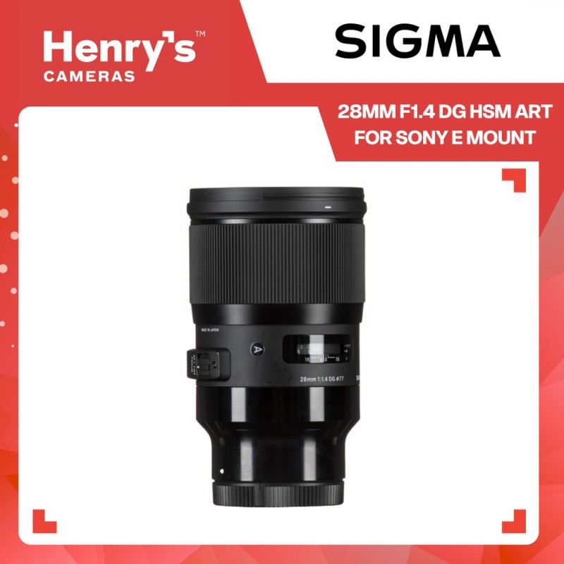 SIGMA 28MM F1.4 DG HSM ART FOR SONY E